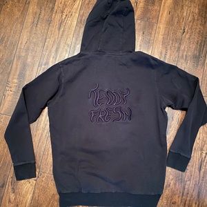 Black Teddy Fresh Hoodie, Men's size M